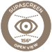 Supascreen Open View: Clear Vision with Secure Mesh Screens Supascreen Open View logo emphasizing unobstructed visibility and security in mesh security screens and screen doors.